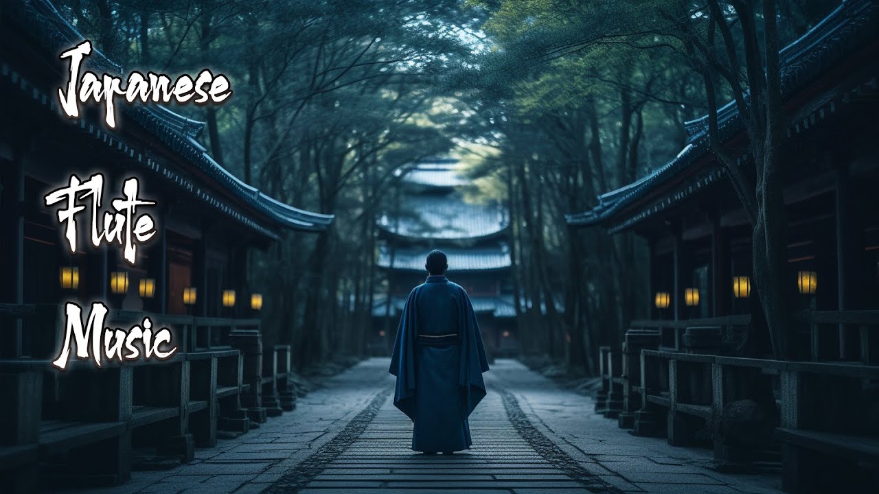 Relaxing With Japanese Bamboo Flute , Guzheng, Erhu Musical