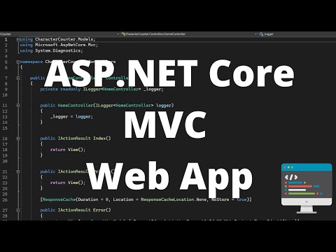 Creating our ASP.NET Core MVC Web App! Character Counter Website!