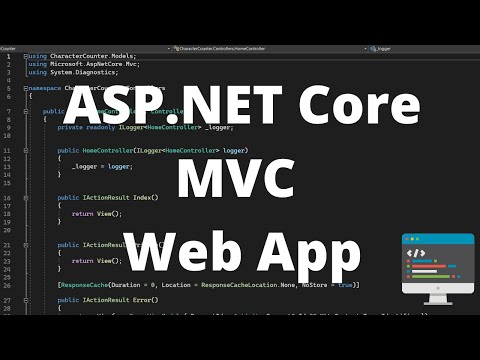 Creating our ASP.NET Core MVC Web App! Character Counter Website