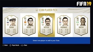 PRIME ICON PLAYER PICK SBC! - FIFA 19 Ultimate Team