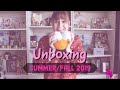 Unboxing Summer/Fall 2019