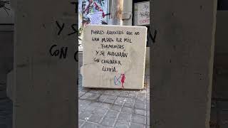 Mil tormentas – street art video Barcelona, streetart video, trash art – street art video Barcelona