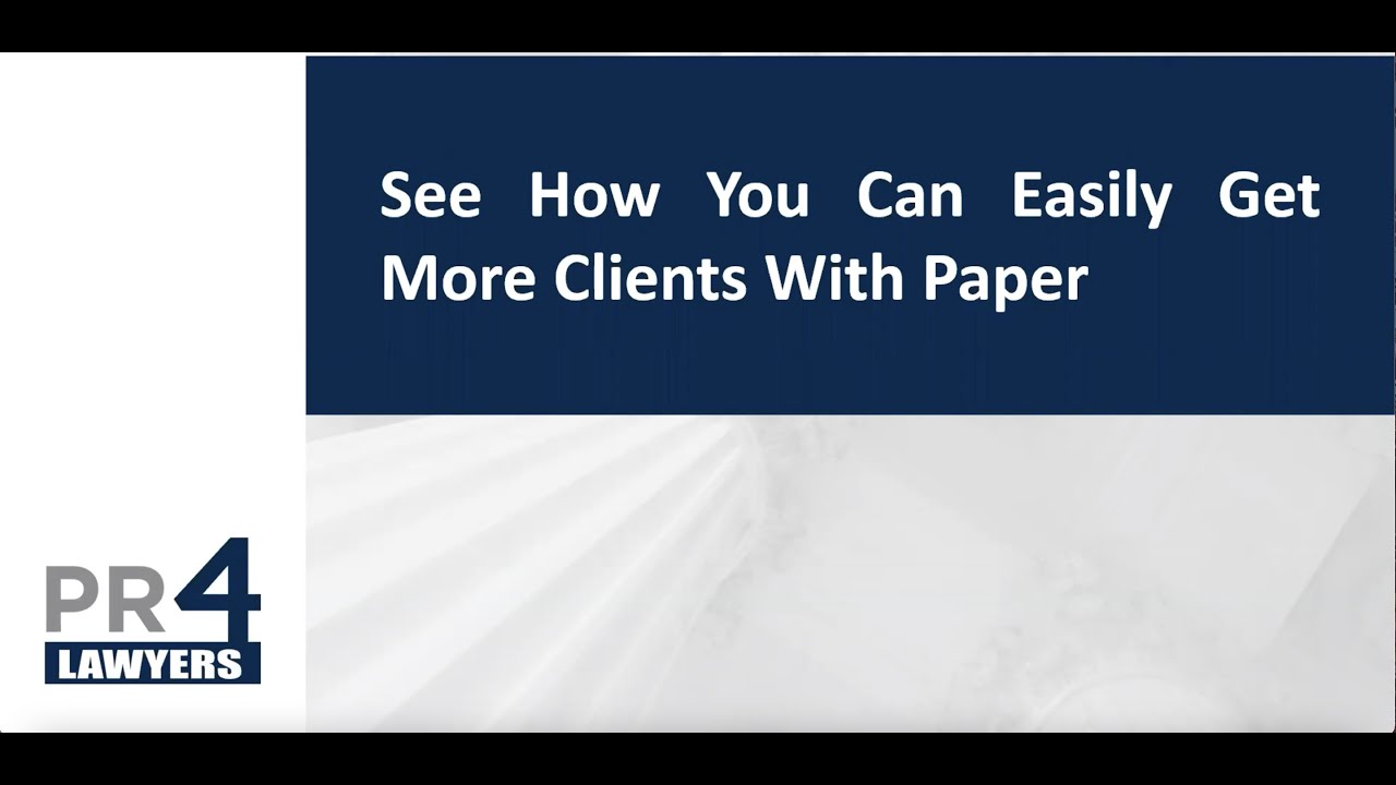 See How You Can Easily Get More Clients with Paper