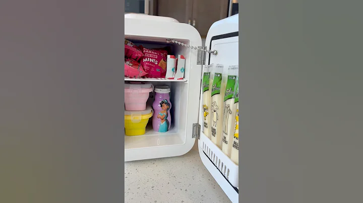 Toddler mini fridge restock 💕 #restock #minifridge #toddler #pink #satisfying #organizedhome #asmr