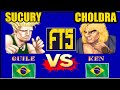 Sucury vs Choldra FT5 Gameplay online no Fightcade2 #streetfighter2championedition