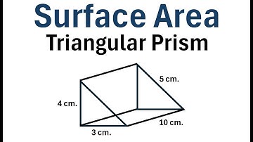 How to Find Surface Area of a Triangular Prism
