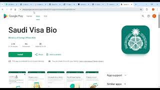 Saudia Bio App Link Httpsplay.google.comstoreappsdetails?Idsa.gov.mofa.saudivisabiohlen