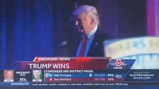 WCVB NewsCenter 5 Eyeopener at 4:30am breaking news cold open November 9, 2016