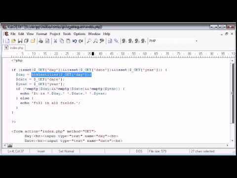 72   Using htmlentities for Security   PHP Tutorials