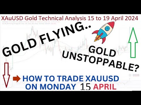 XAuUSD Gold Technical Analysis 15 to 19 April 2024 - YouTube