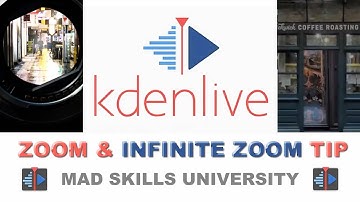 Kdenlive Infinite Zoom, Masking & Keyframing Quick Tips. #kdenlive #videoediting #videoditingtips