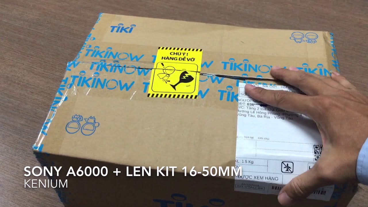 Open box Sony A6000L kit 16-55mm / Tiki Trading