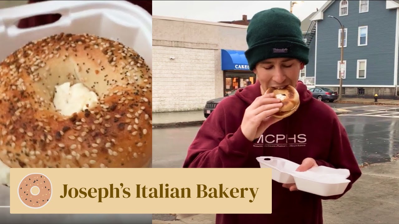 Bagel Review Joseph's Italian Bakery (Boston, MA) YouTube
