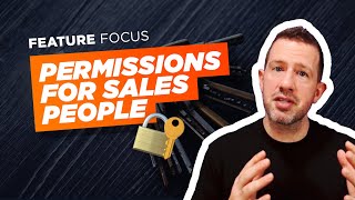 Portal Feature Focus - Advanced User Permissions for Sales People