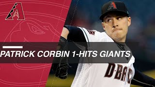 Corbin flirts with no-hitter, completes one-hitter