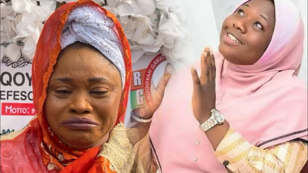 EMOTIONAL MOMENT ISLAMIC SINGER REMINISCES LATE FRIEND RUKAYAT GAWAT OYEFESO 