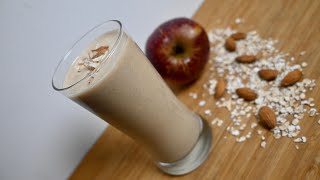 APPLE & OATS SMOOTHIE / Healthy Breakfast / How to Make Healthy Sugar Free Oatmeal Smoothie /E-47