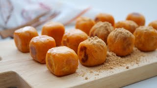 Sweet Potato Mochi｜Transcription of cook kafemaru&#39;s recipe