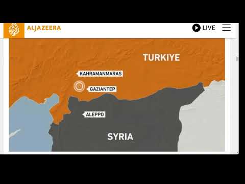 🟨 土耳其和敘利亞發生強烈地震，數十人死亡