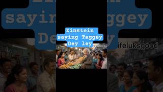 If Einstein enjoys street food, #viral #india #vision #hyderabad #ronaldo