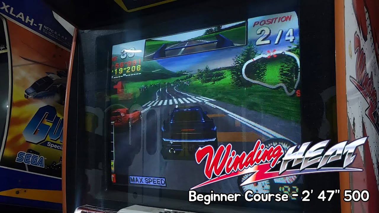 [Arcade Play Sample] 1996 Winding Heat Beginner 2' 47