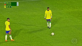 Neymar vs Ghana (23/09/2022) HD 1080i