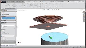 Tech Tip: SOLIDWORKS 2015 Tutorial - Mate to Profile Center