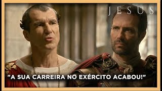 Pilatos Expulsa Petronius Do Exército Romano Novela Jesus
