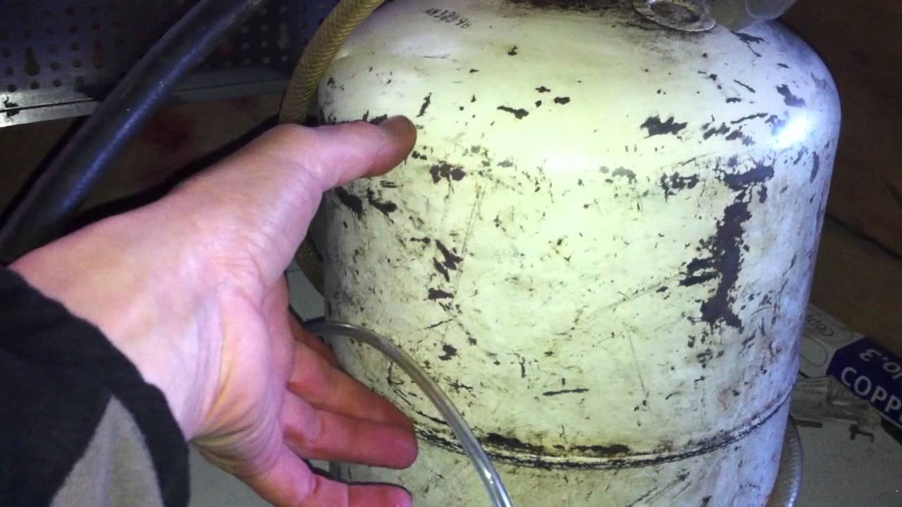 HVACR Compressor Oil Change Tank - YouTube