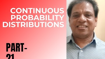 CONTINUOUS PROBABILITY DISTRIBUTIONS | MODULE 2 |PART 21|MAT 202|2019 SCHEME|B.TECH KTU|