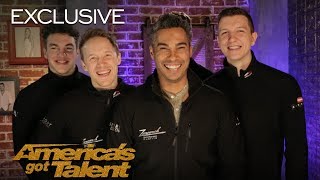 Zurcaroh Recounts Their Golden Buzzer Performance - America's Got Talent 2018