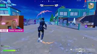 🔴 5600+ Rivalries! | Zero Build Fortnite | Use Code "TOXICBLONDE" #EpicPartner | #fortnite #gaming