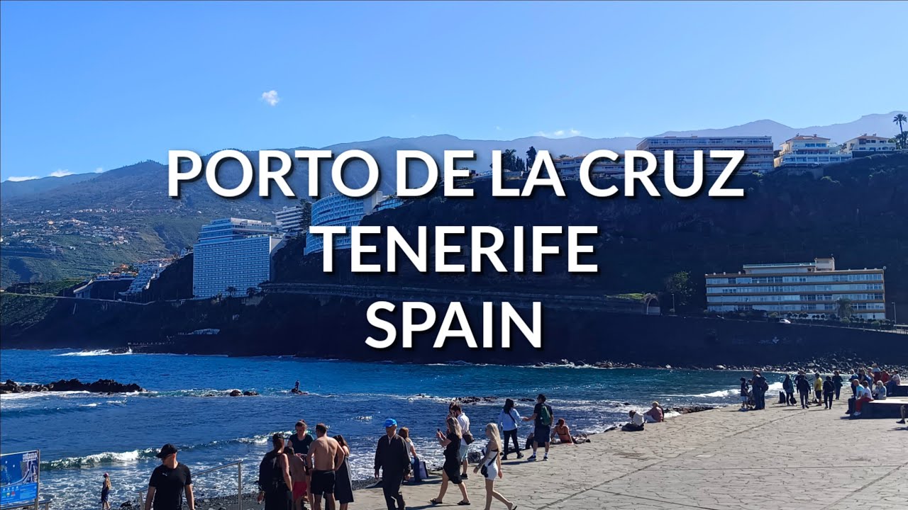  PORTO DE LA CRUZ Tenerife Walking Tour