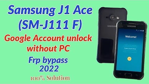 Samsung J1 Ace SM-J111F Google Account unlock without PC. FRP bypass without PC