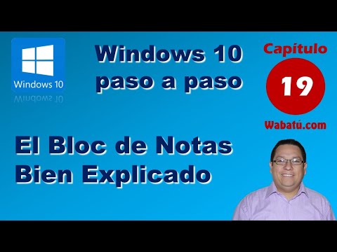 Video: ¿Qué sentido tiene el bloc de notas?