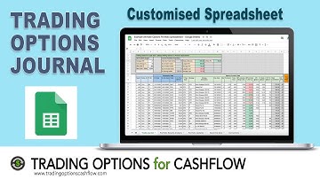 Ultimate Trading Options Journal Spreadsheet - Digital Download
