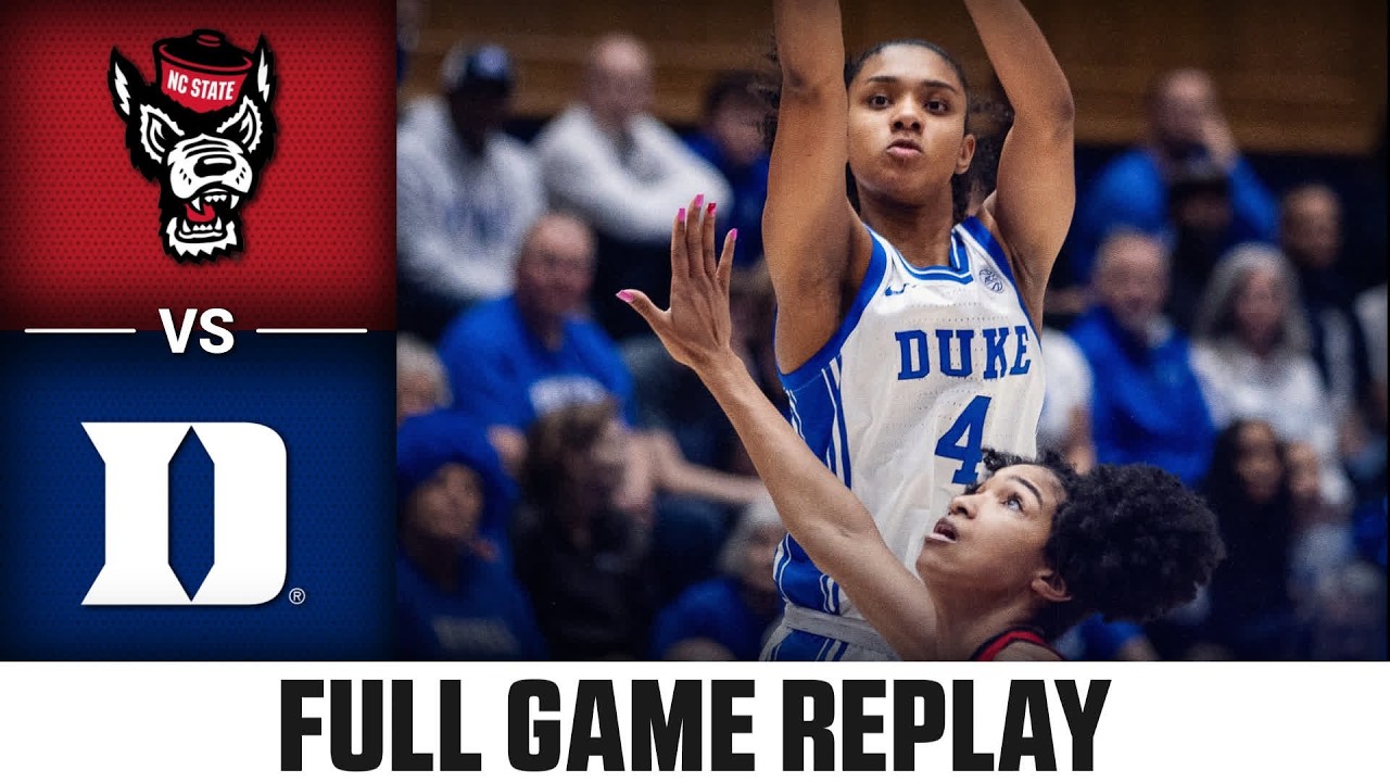 NC State vs. Duke Full Game Replay | 2025-26 ACC Women's Basketball