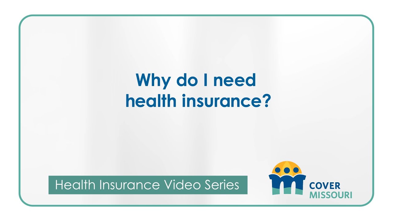 Why do I need health insurance? - YouTube