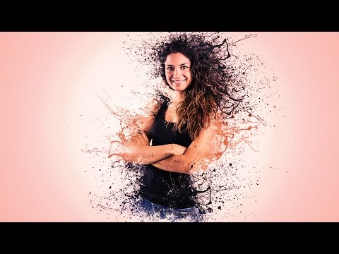 Photoshop Tutorials - Splatter / Dispersion Photo Manipulation