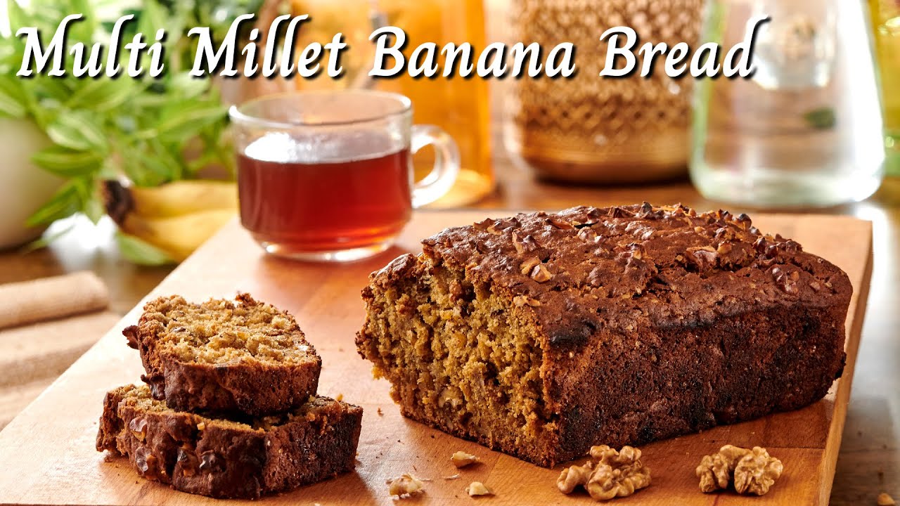 Multi Millet Banana Bread made from Aashirvaad Multi Millet Mix ITC
