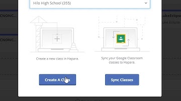Creating Classes in Hapara Teacher Dashboard