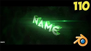 Top 10 Best Intro Templates #110 Blender + Free Download