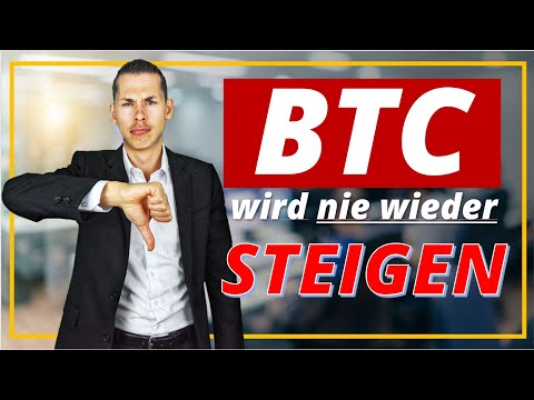 Bitcoin (BTC) wird nie wieder steigen ❗️❗️