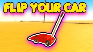 How To Use Car Flipper Tool In Dusty Trip