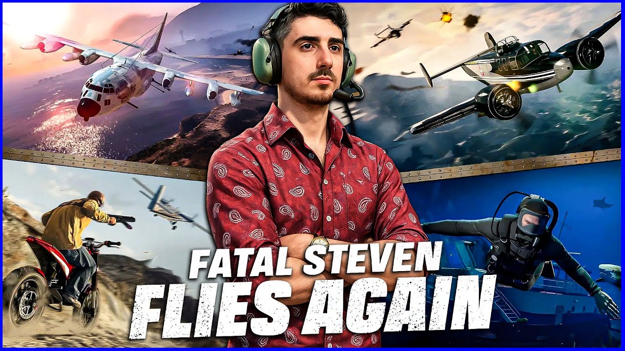 GTA ONLINE - Oscar Guzman Flies Again DLC But I Think We Broke It