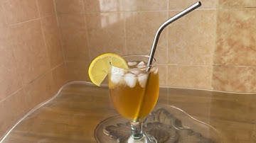 How to make Ice Lemon Tea🍋 || Group 7