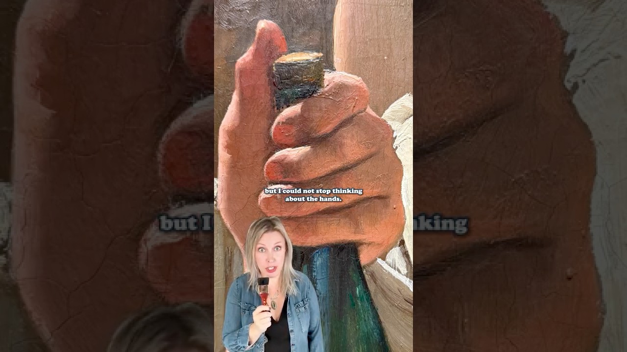 It was the hands I couldn't forget.  Artist: Eugene Buland #arthistory