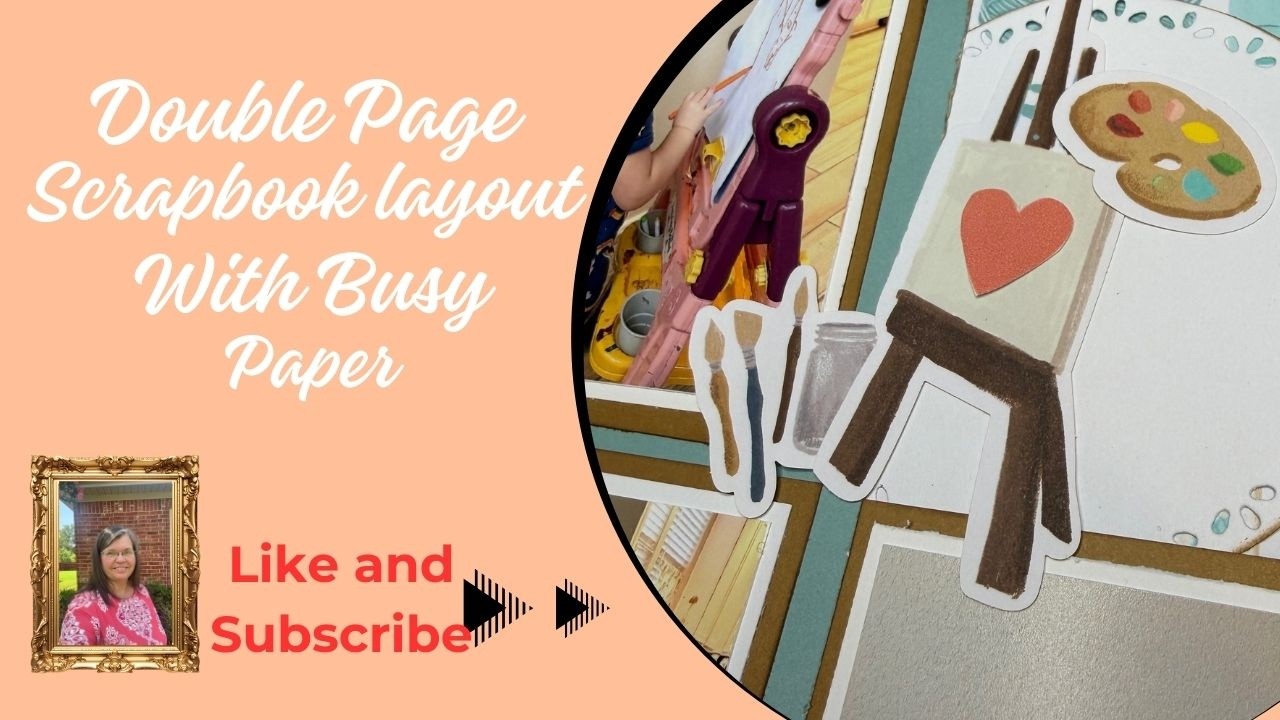 Hobby Haven Double Page Layout