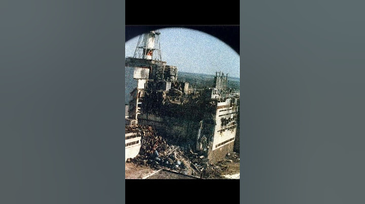Primeira imagem do acidente de Chernobyl #curiosidades #shots #historia