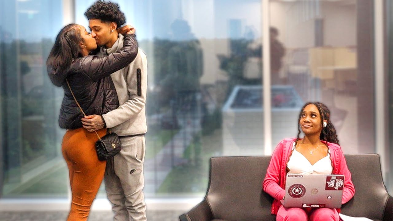 Being Awkward Love Birds Around Strangers!! YouTube